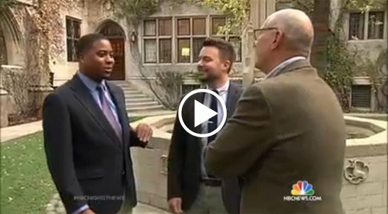 NBC Nightly News profile on Chicago Lights Tutoring at Fourth Presbyterian Church